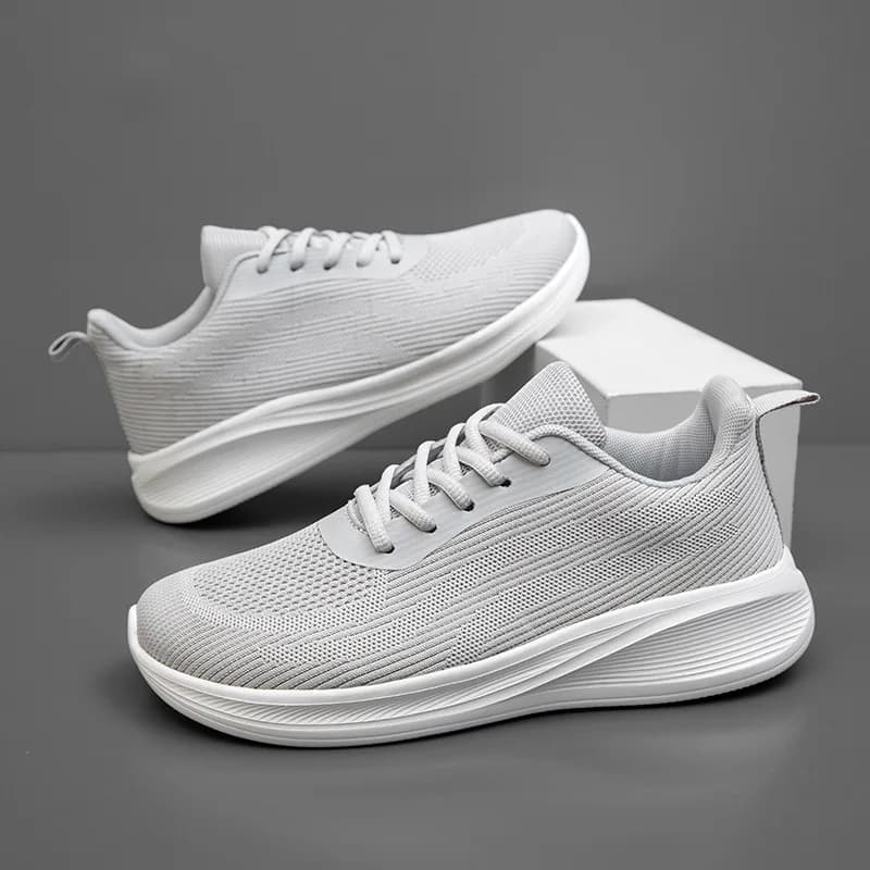 Scarpe estive da uomo di grandi dimensioni Scarpe sportive in rete Scarpe da corsa casual Scarpe da ginnastica da viaggio a testa larga per studenti e studentesse