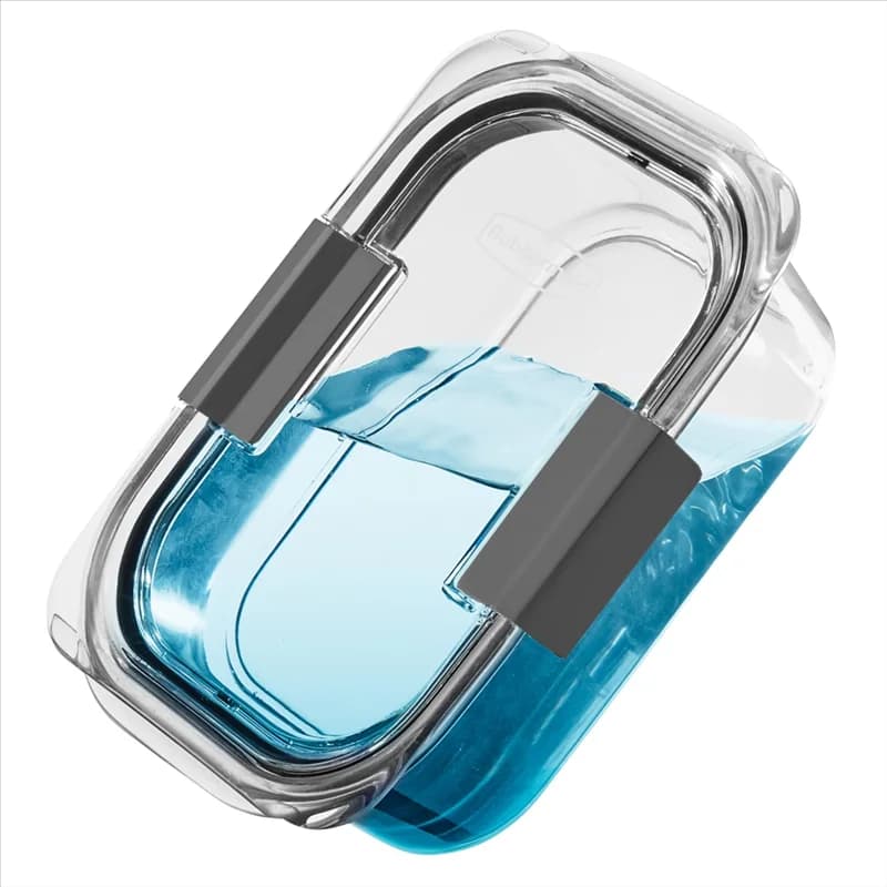 Contenitori per la conservazione degli alimenti, coperchi ermetici, set di 5, ideali per il pranzo, la preparazione dei pasti e leftovers-B51B