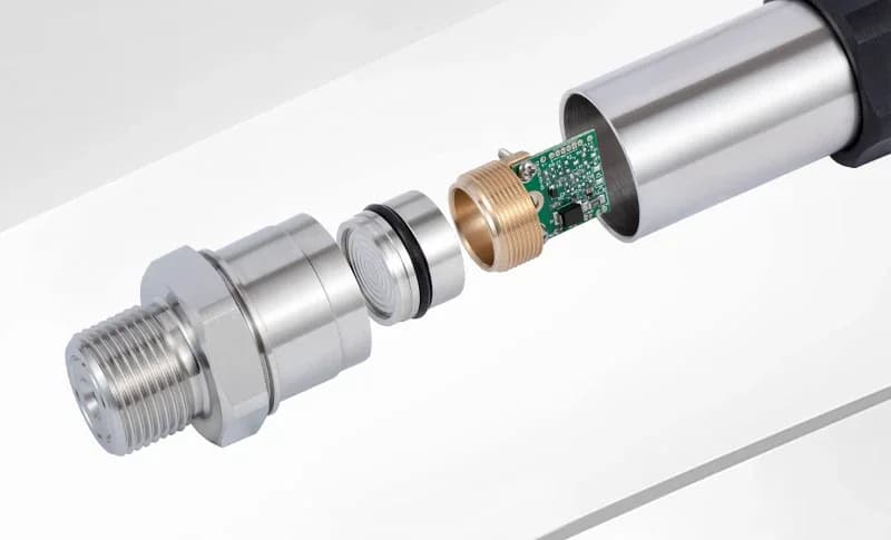 Sensore trasmettitore di pressione al silicio diffuso Sensore pressione acqua 4-20 mA con display digitale antideflagrante