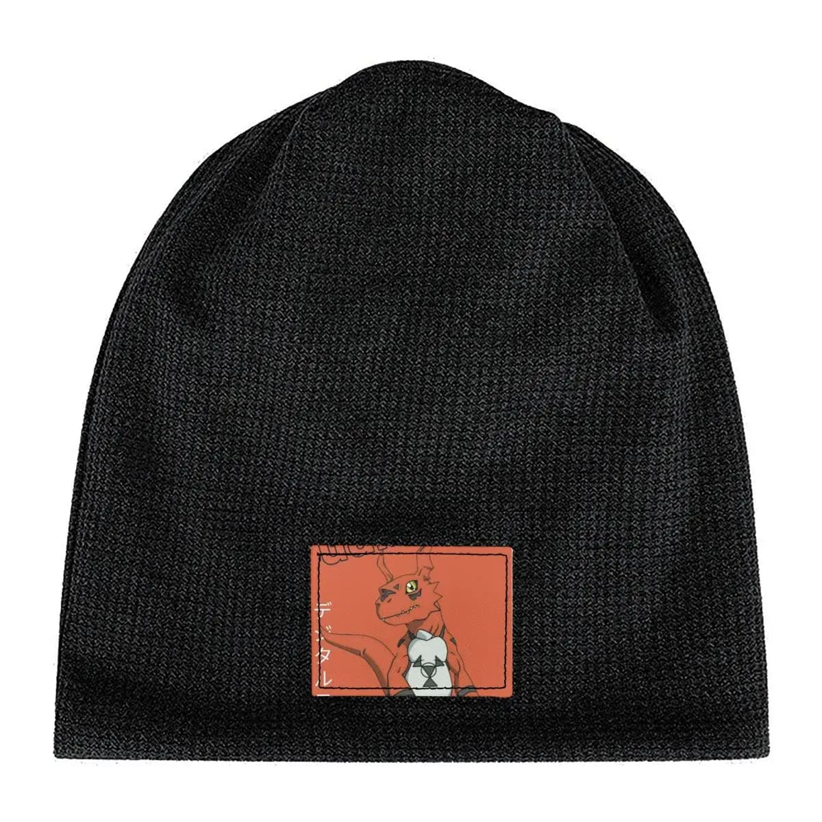 Digimon Skullies Beanies Hats Warm Autumn Winter Outdoor Cap Fleece-Lined Bonnet Caps for Men Women Adult