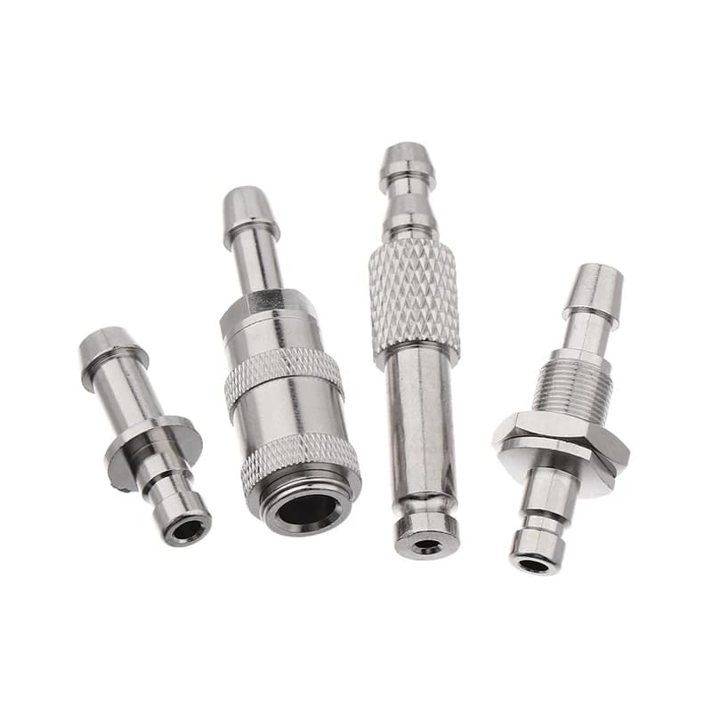 Blood Pressure Meter BP Cuff Joint Link Male Female Quick Connection Bayonet Airway Joints Metal Air Hose Connector NIBP Adapte