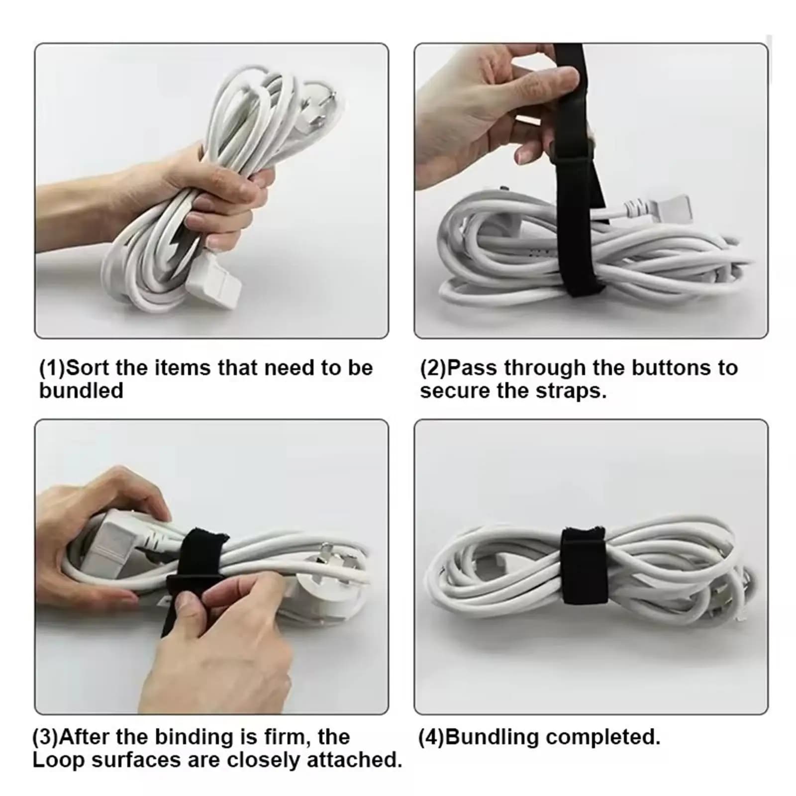 Cinghia Multiuso Regolabile per Bicicletta, Accessorio per Bici, Cintura di Fissaggio in Nylon