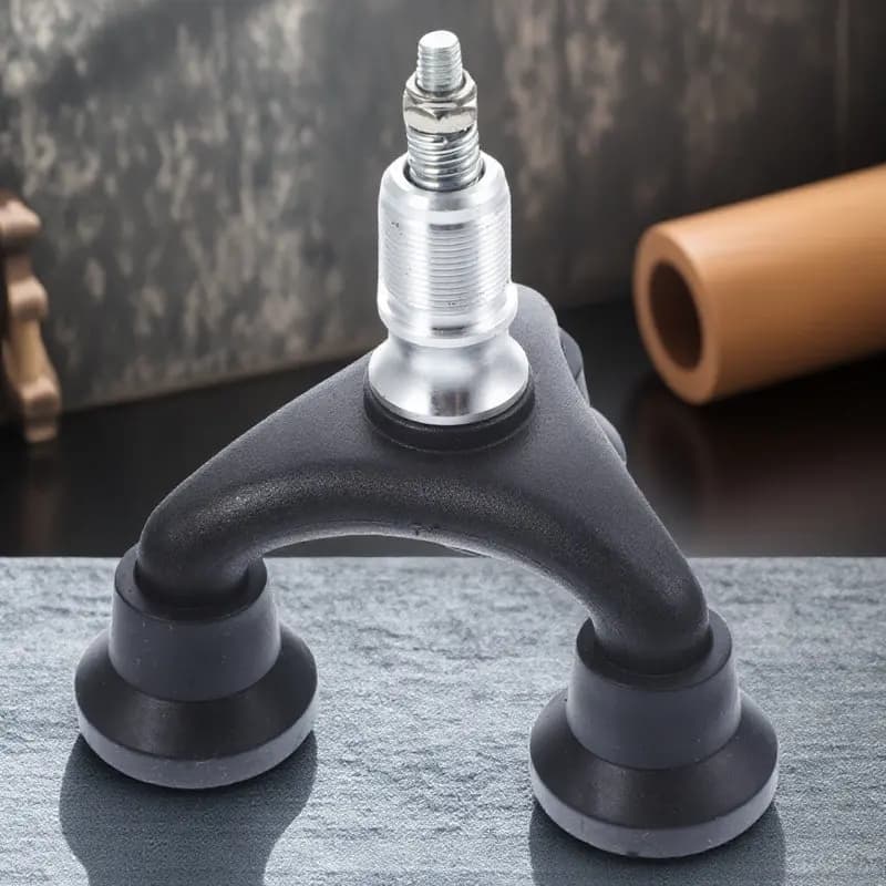 Premium Non-Slip Trekking Pole Tip Protectors Rubber Crutch Tips for Hiking Walking Stick Cane Climbing Mountaineering