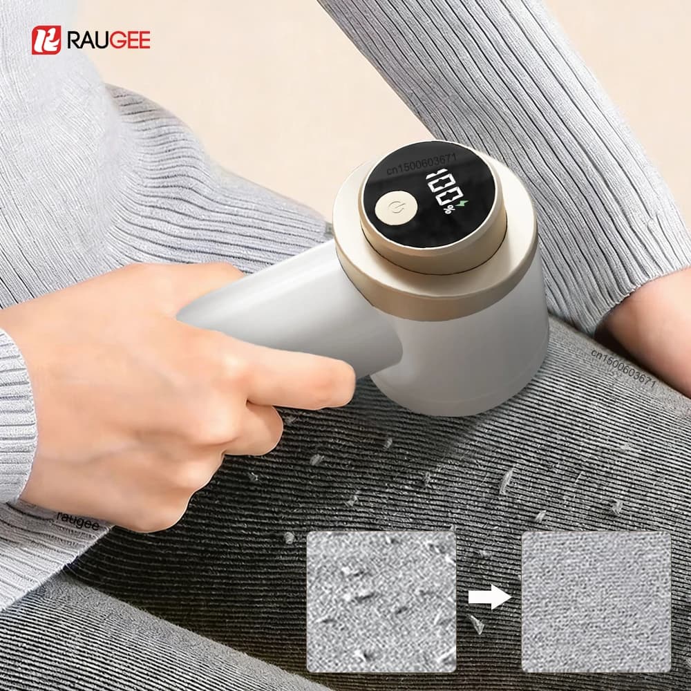 Lint Remover for Clothing Electric Lint Remover USB Rechargeable Pellet Fluff Remover Fabric Shaver Portable Hair Ball Trimmer