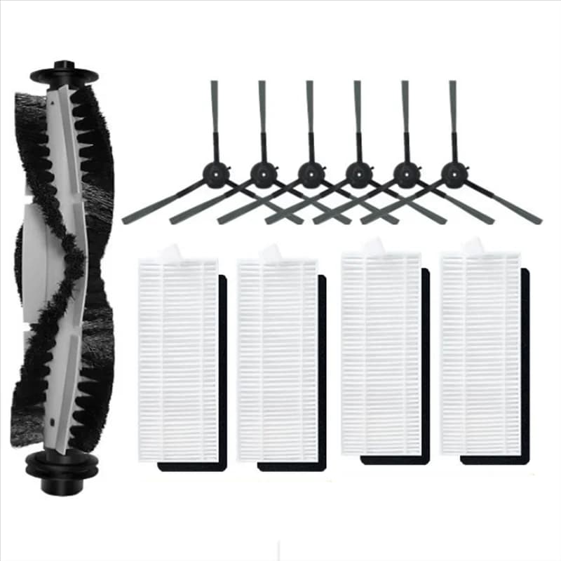 A23F-11PCS Spazzola principale laterale, filtro Hepa, pezzi di ricambio per aspirapolvere robot XIEBRO HR1010