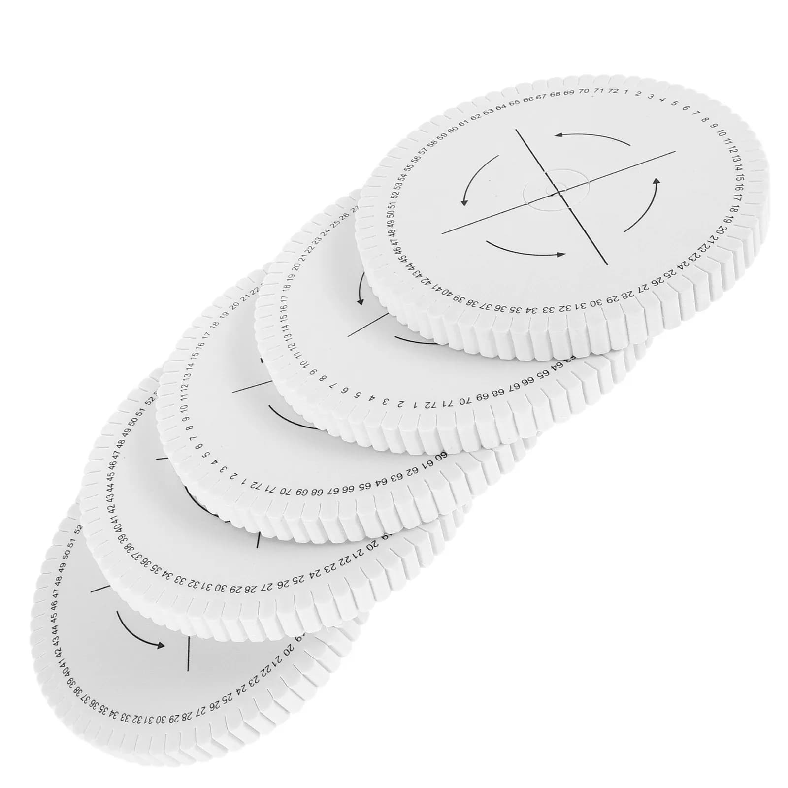 Set di 5 Dischi per Braccialetti Intrecciati, Strumenti Facili per Creare Braccialetti Fai-da-Te, per Braccialetti dell'Amicizia e Gioielli Artigianali