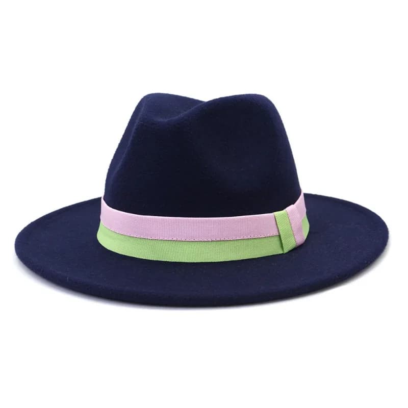 Unisex Autumn Winter New Wide Brim Wool Felt Jazz Fedora Hat