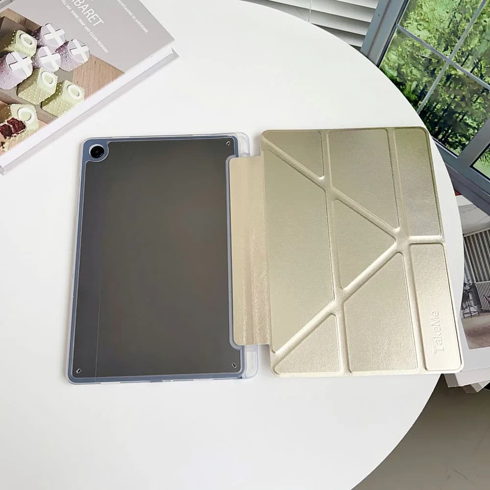 Shockproof Tablet Case for Samsung Galaxy Tab S9/S9FE/S10/S10FE/S10Lite Y-Fold Back Cover Protective Cover for 11-Inch Tablets