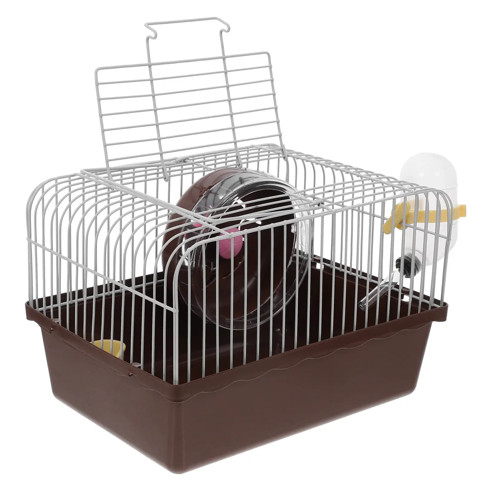 Trasportino Portatile per Criceti e Piccoli Animali Domestici, Chinchilla, Conigli - Leggero, Ventilato, Robusto, con Maniglia, Spazioso, in ABS