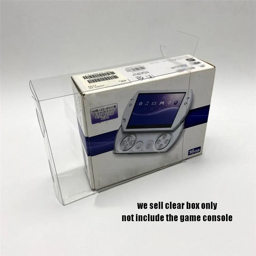 Transparent Display box storage case for PSP GO Game Protector Case US/JP Version