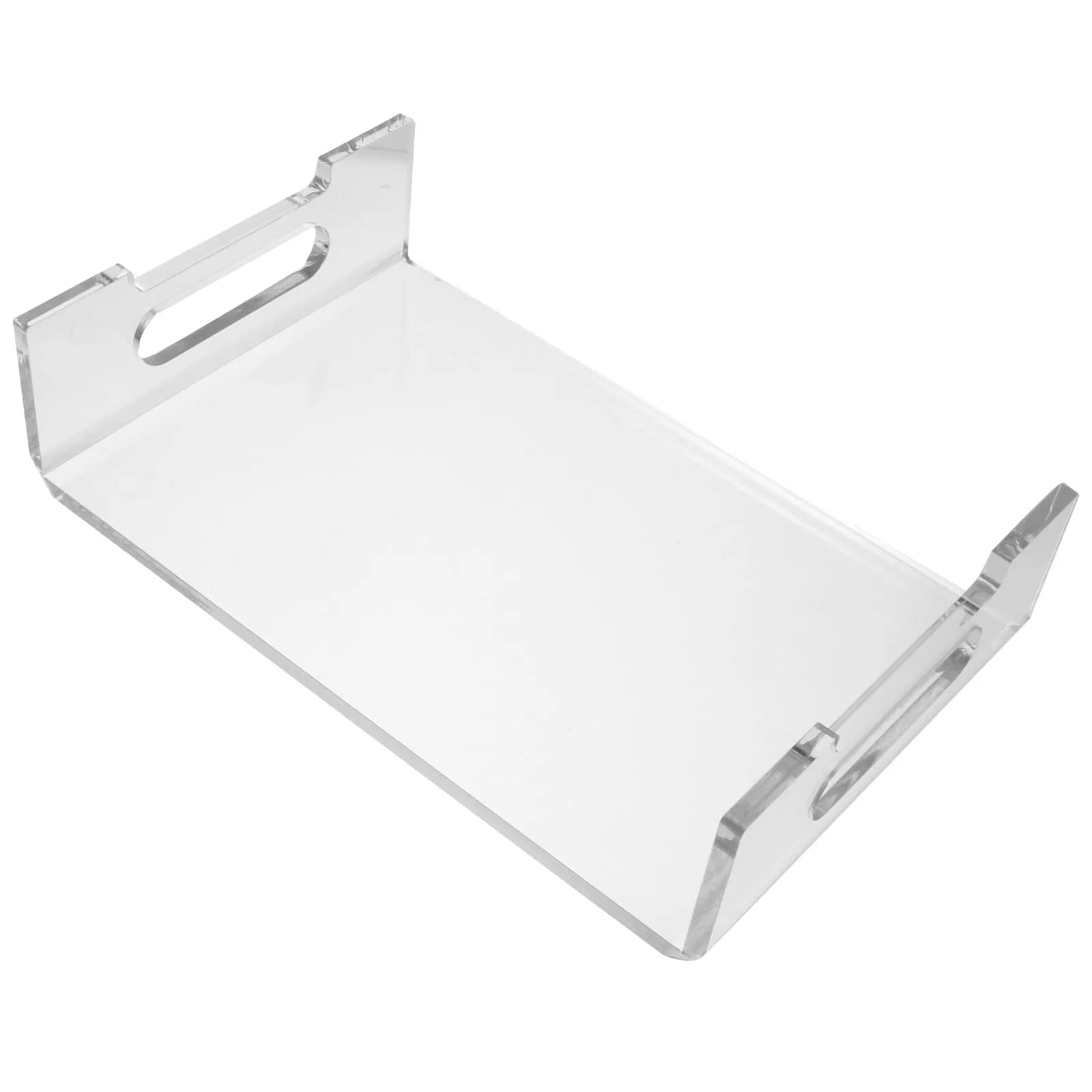 1Pcs Acrylic Monitor Stand Elevated Display Screen Riser Desktop Laptop Holder Office Computer Rack Neck Relief
