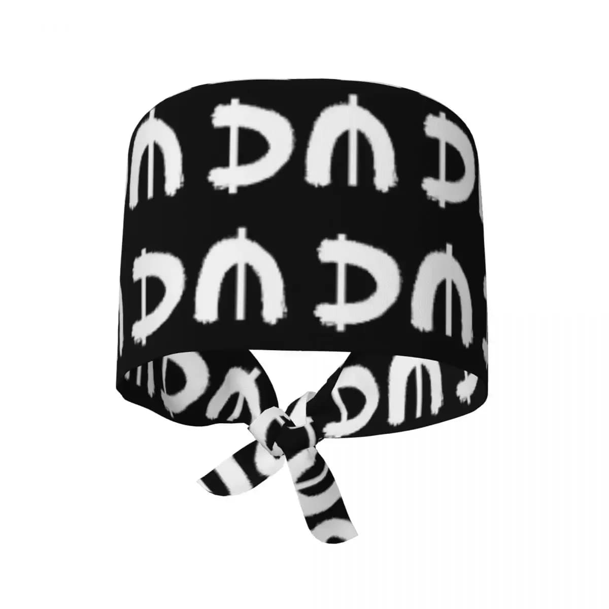 Electronic Rock Depeche Cool Mode Scrub Hat Doctor Working Surgical Cap Men Women Adjustable Nursing Caps for Dentist