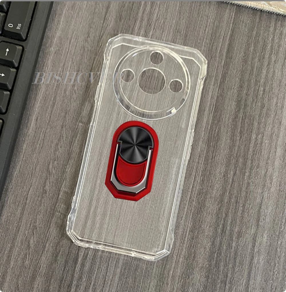 Magnet Phone Case For HOTWAV T7S 6.52" 2025 HOTWAV T7S T7 HOTWAV T7 Soft TPU Silicone Cover With Ring Holder
