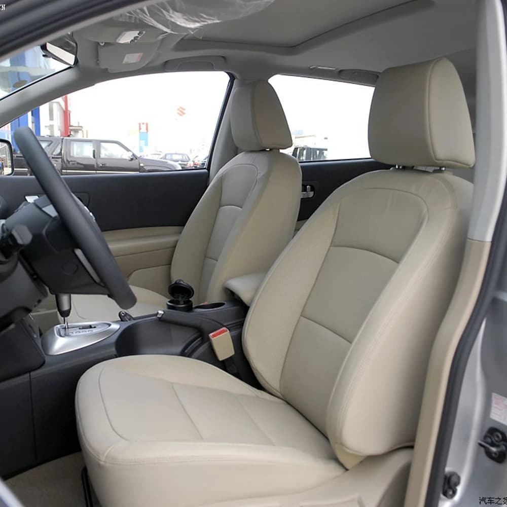 For Nissan Qashqai J10 2007 2008 2009 2011 2012 2013 2014 eco-leather custom car seat covers Set protective accessories
