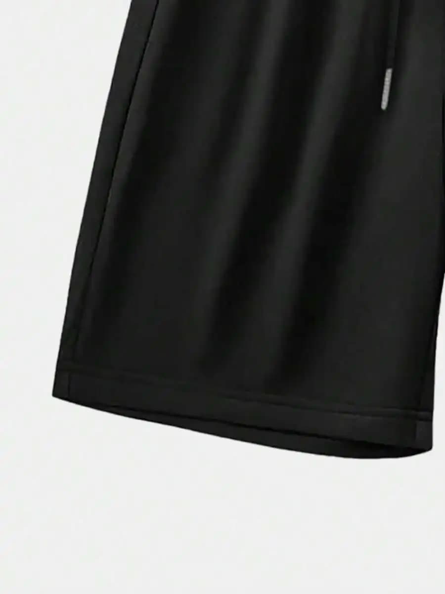 Mens Casual Printed Shorts With Breathable Polyester Fabric