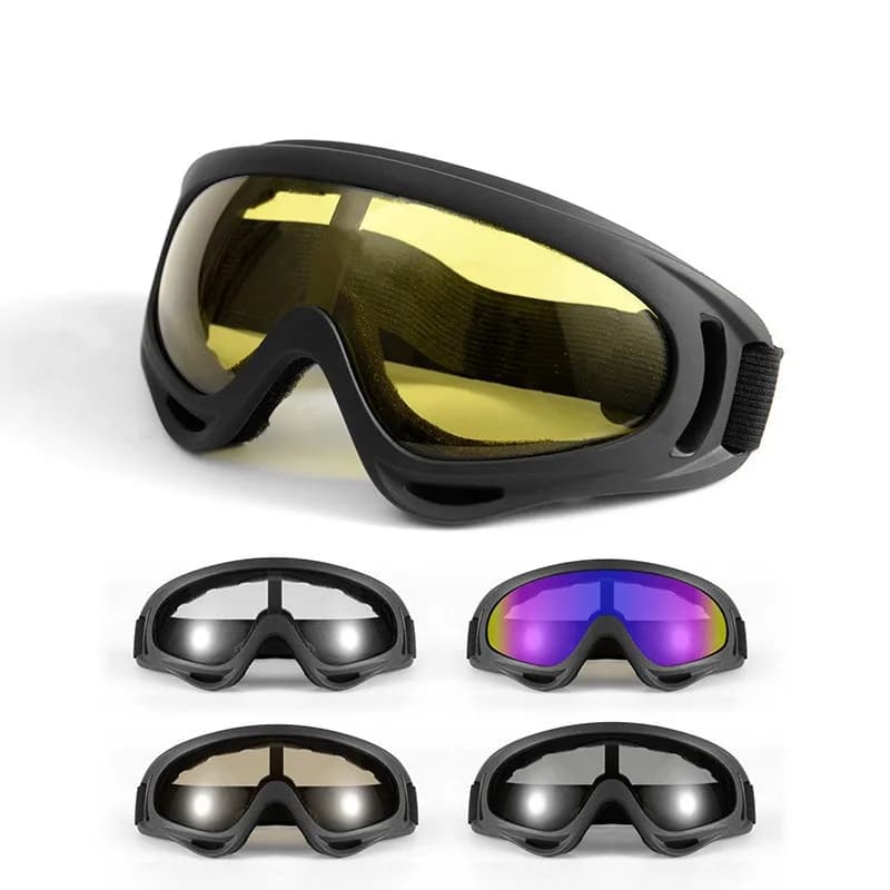 New Men Windproof Glasses Off road Outdoor Sports Riding Windproof Sand Tactical Equipment Ski Glasses UV Goggles