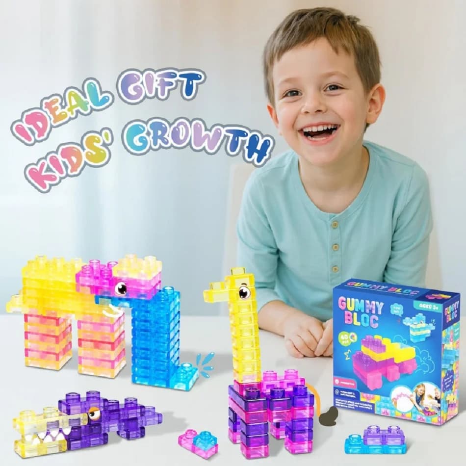 Giocattoli per bambini con cubi magnetici, giocattoli magnetici per modellare e costruire per bambini piccoli, apprendimento prescolare, giocattoli sensoriali STEM, creativi