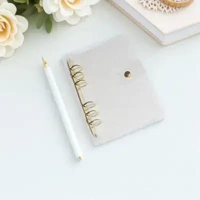 Cover Binder Folder Loose Leaf Halloween Christmas New Year Planner Binder Cover Notebook Binder Cover Planner Cover Gold