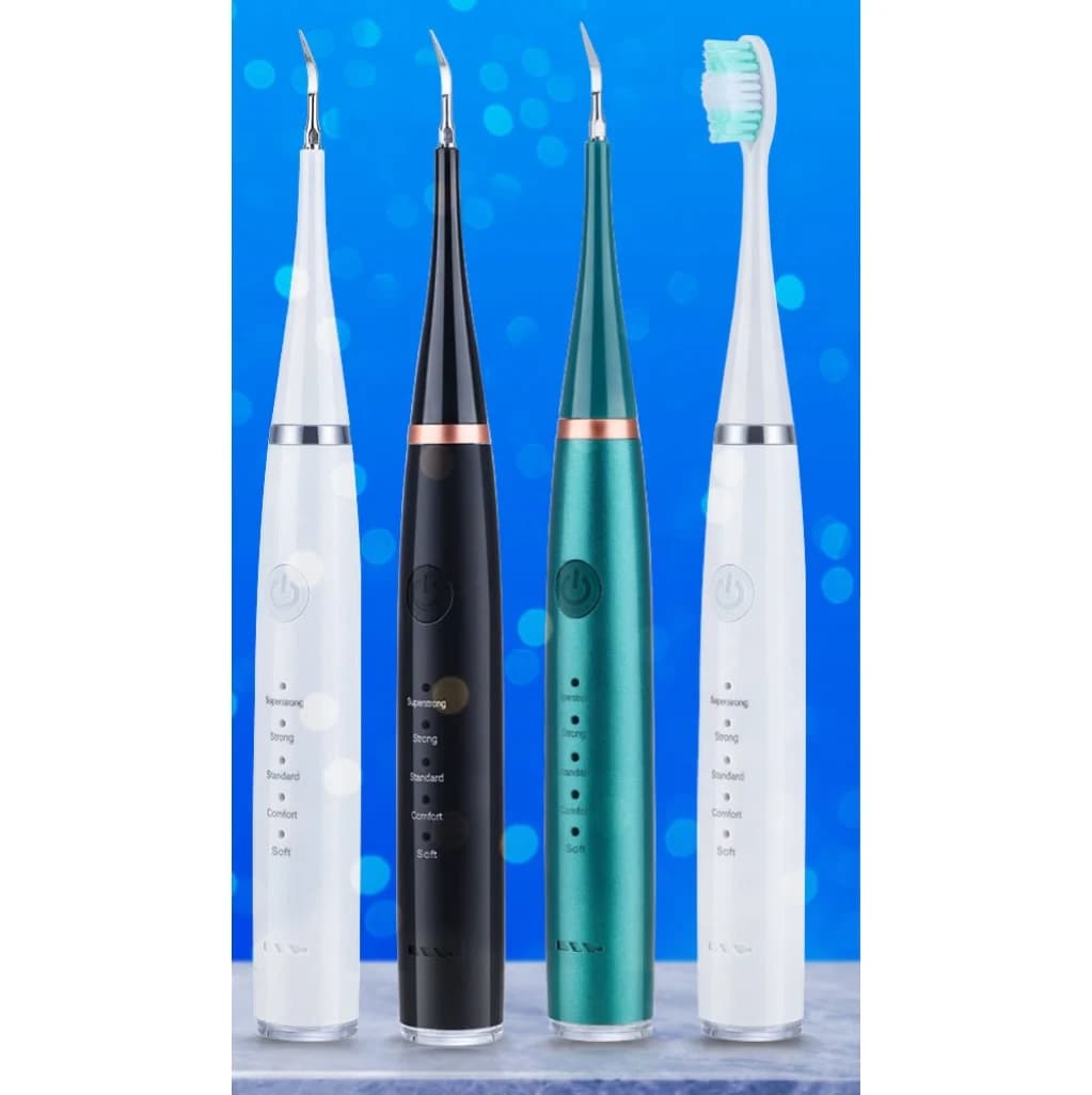 Testine di ricambio per spazzolino elettrico ad ultrasuoni per la pulizia dei denti Sbiancamento Spazzolino per denti scaler per calcolo dentale, 4/8/16 pezzi