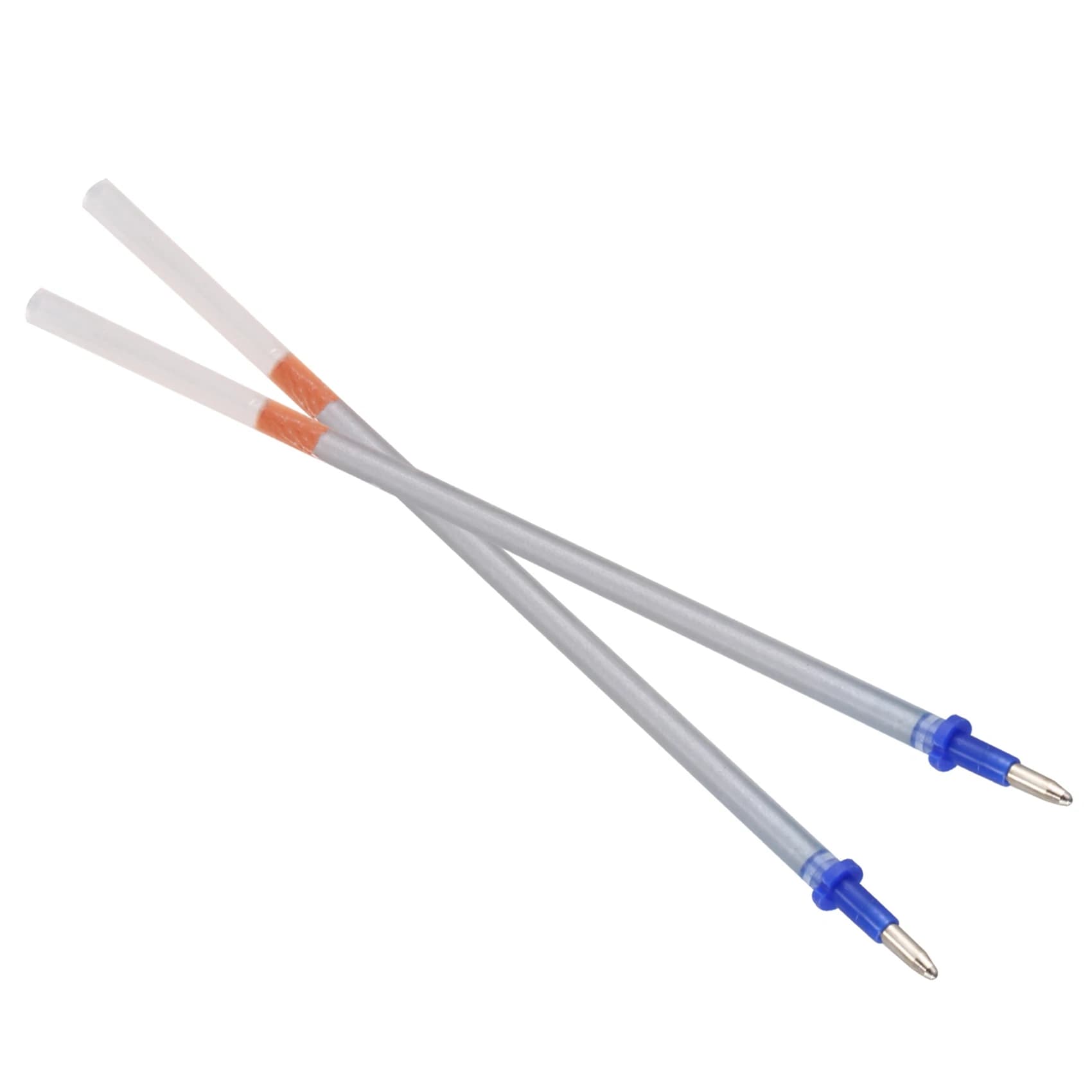 A75Q-60 pezzi di ricambio per ricarica per penna a inchiostro tono argento con punta da 0,7 mm