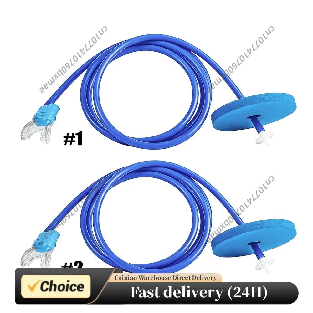 Tubo per snorkeling con boccaglio in silicone, snorkel pieghevole leggero per allenamento di apnea e snorkeling