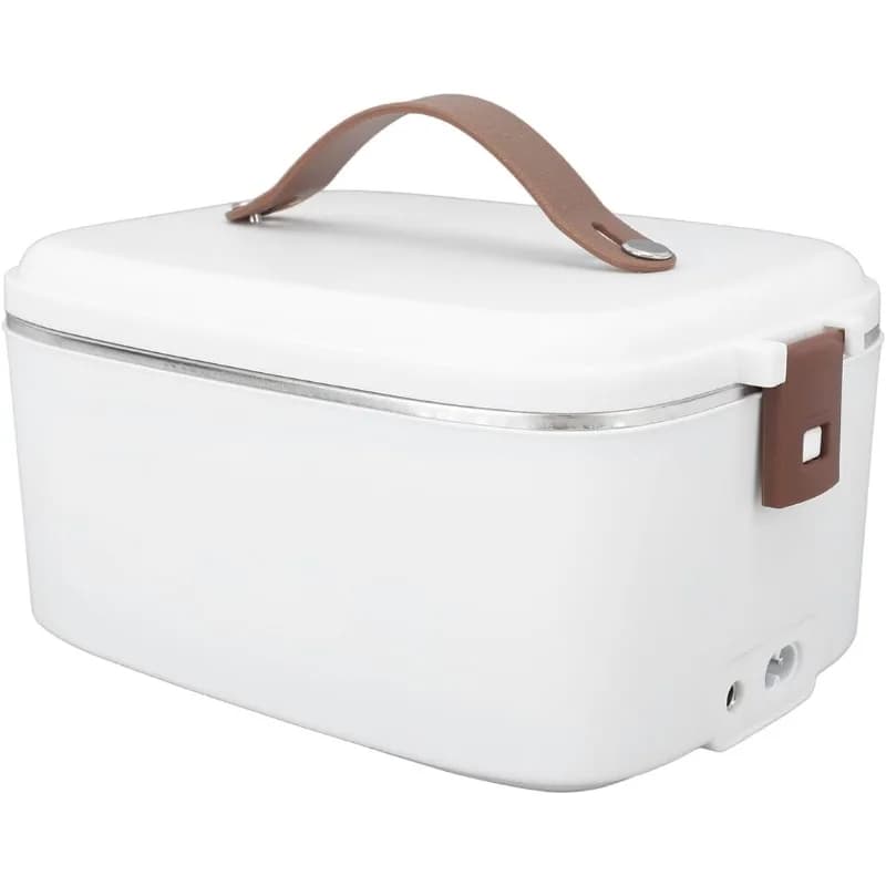 Lunch Box elettrico da 1,8 litri, Lunch Box riscaldato portatile in acciaio inossidabile scaldavivande più veloce contenitore inossidabile rimovibile per la casa dell'auto