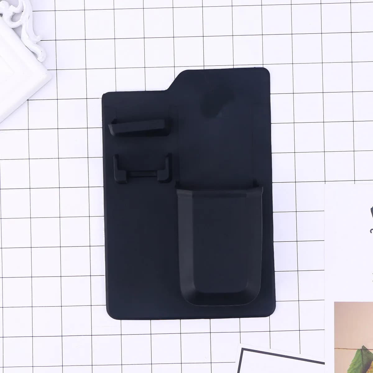 Portaspazzolino in Silicone con Ventosa, Supporto da Parete Salvaspazio Igienico per Adulti e Bambini con Drenaggio