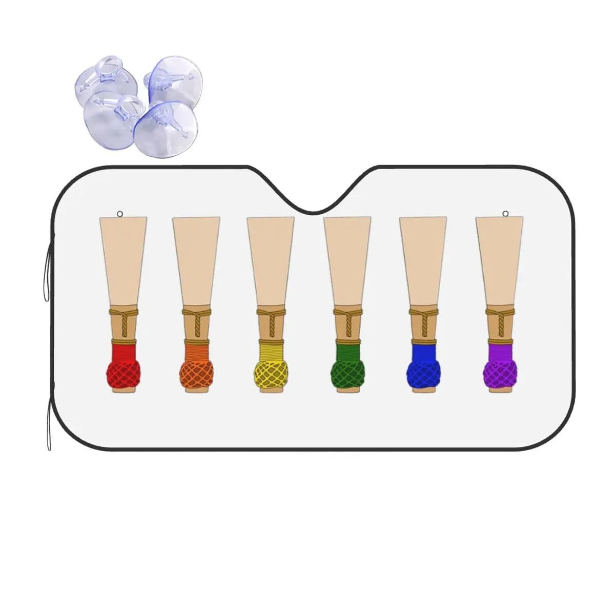 Ance per fagotto (Arcobaleno) Parasole Parabrezza Parabrezza anteriore per auto Finestra Parasole Accessori Coperture