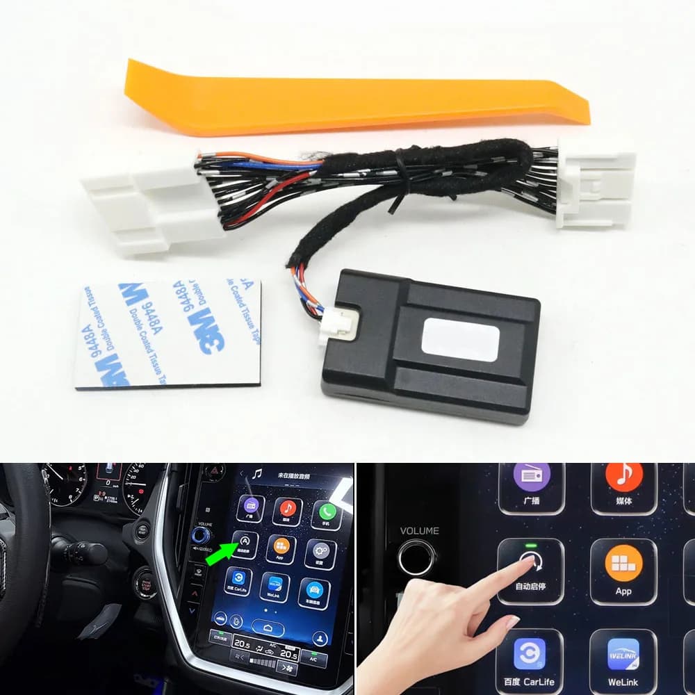 Start-Stop Auto System Disablement Device with Subaru Outback Cable 20-25, Impreza XV Crosstrek 24-26, Forester 25-26