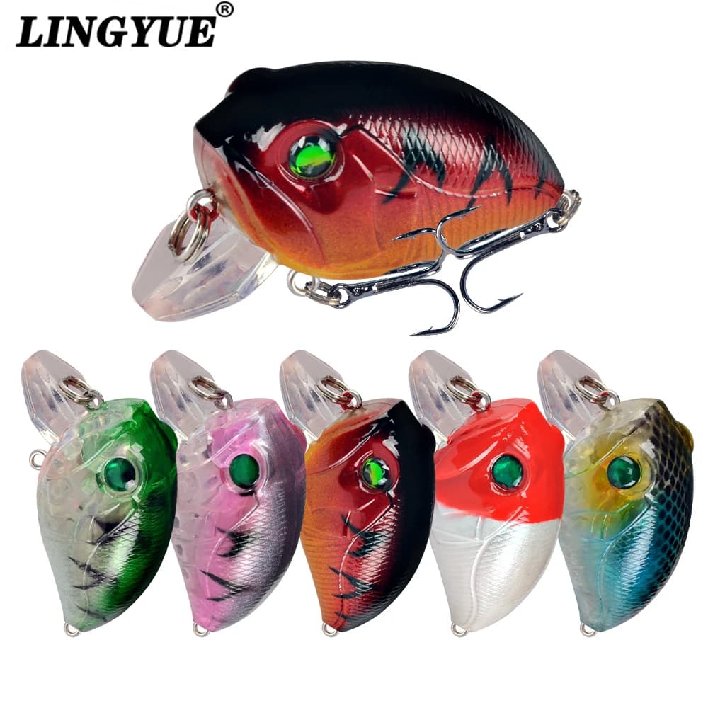 1 Pezzo Esca Artificiale Galleggiante Crankbait per la Pesca, Modello per Luccio e Spigola