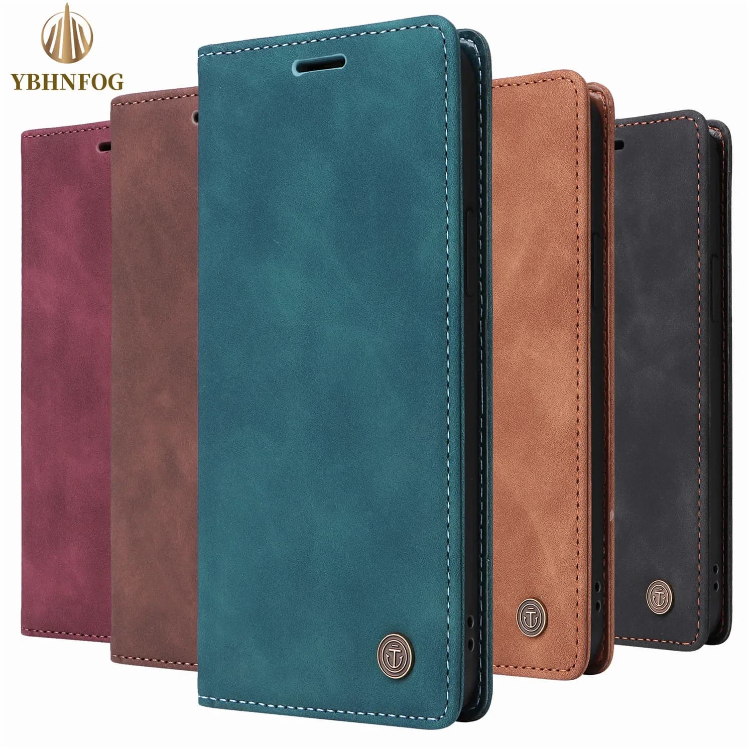 Custodia a Portafoglio in Pelle PU per Samsung Galaxy A14 A15 A34 A54 A33 A53 A73 A12 A22 A32 A52S A72 A21S A51 A71 A50 A20