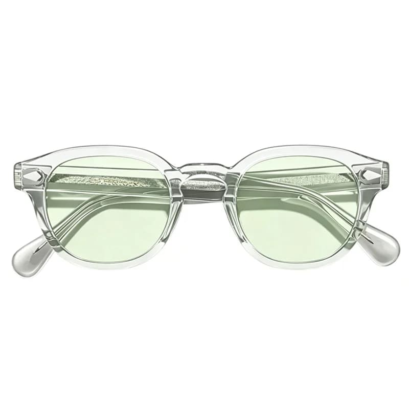 New Color Johnny Depp Tinted Sunglasses UV400 Fashion Newyork Hipster Glasses Men Women for Prescription Goggles