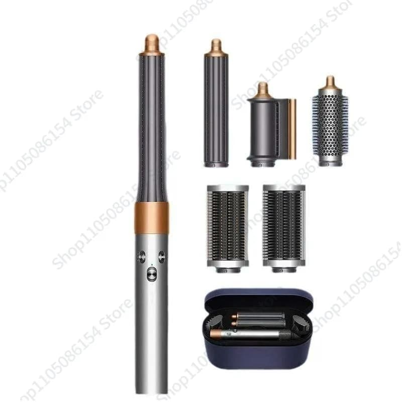 With leather box, they wear HS05 multifunction styler, home-holder box for automatic curling and ironing.