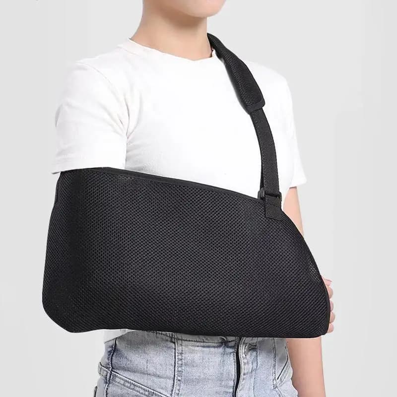 Supporto per Braccio Regolabile e Traspirante, Fascia Universale per Spalla, Immobilizzatore per Polso, Gomito e Avambraccio, 1 Pezzo
