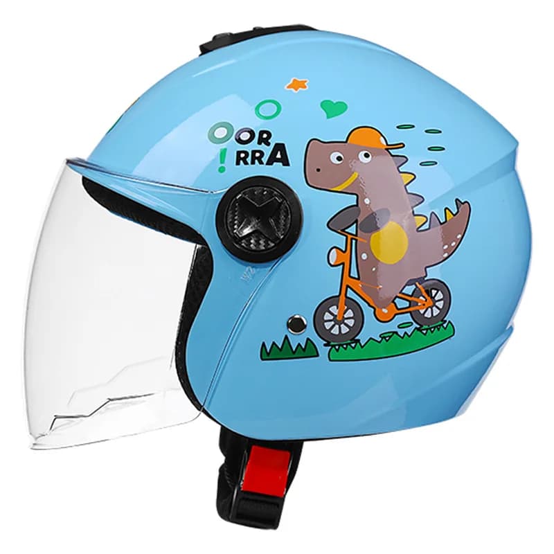 Caschi per bambini mezzi caschi bici elettriche scooter elettrici ragazzi o ragazze autunno inverno caschi di sicurezza per bambini for50-56cm