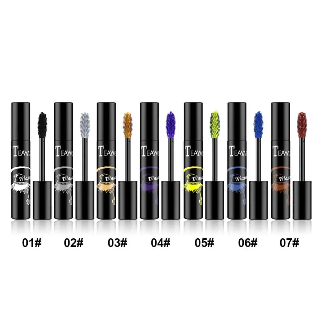 3D Extending Mascara for Long Life Waterproof Colorful Eyelashes for Salon or Home Use