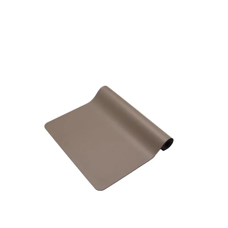 Color PU Yoga Mat 1-5mm Non Slip Natural Rubber Foldable 183cm Yoga Fitness Mat