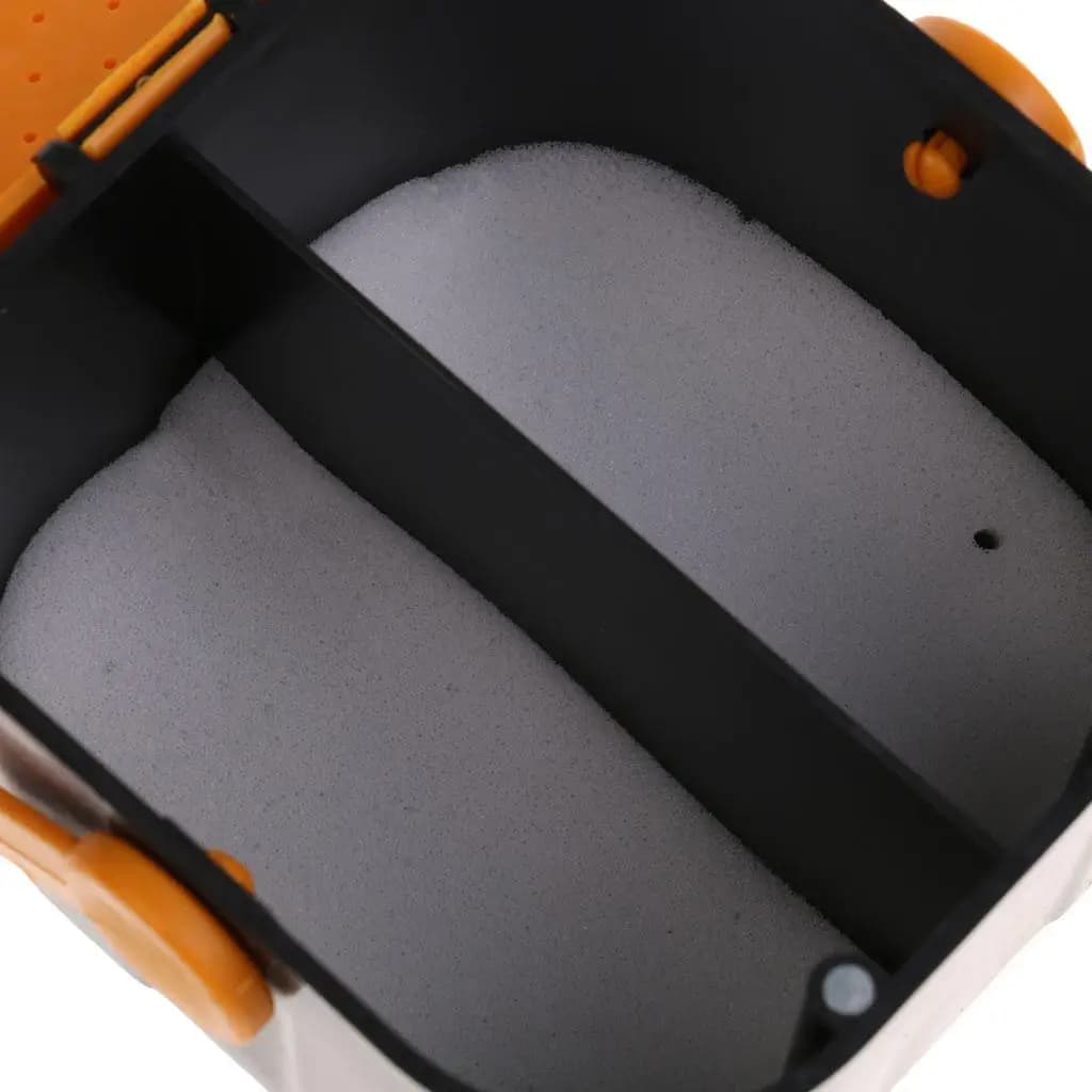 Breathable Worm Box Durable Plastic Organizer Tackle Case for Storing Live Lures Fishing