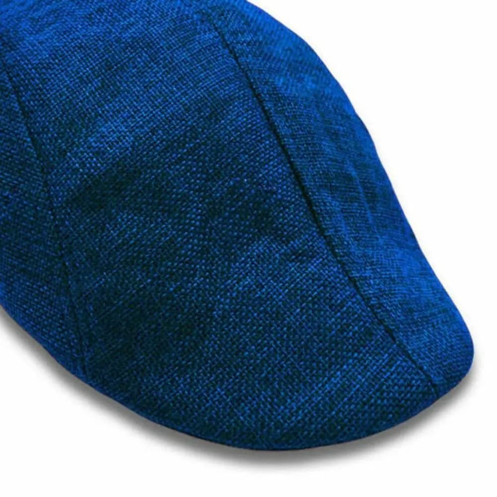 Women Linen Unisex Men Flat Cap Sun Hat Hat Vintage Golf Driving Hat