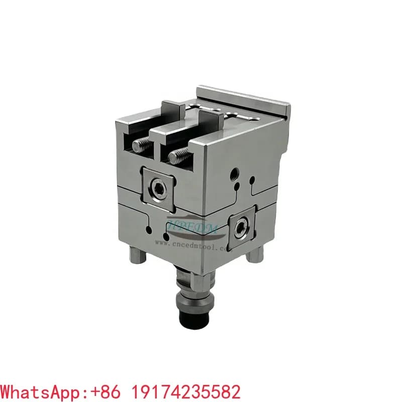 Make High Precision ER-008842 Stainless Steel 2-axes Adjustable Pendulum Vise for WEDM Clamping HE-W06579B