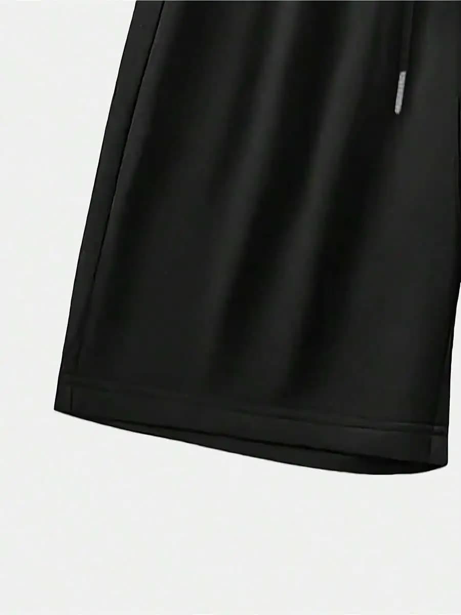 Casual Streetwear Mens Shorts With Food Graphic Design For Daily Wear