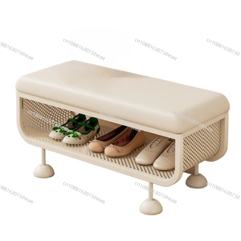 Borsa morbida per ingresso, sgabello per cambio scarpe, scarpiera, camera da letto, comodino, scarpiera per sedersi in casa, ottomani, scarpiera per scarpe