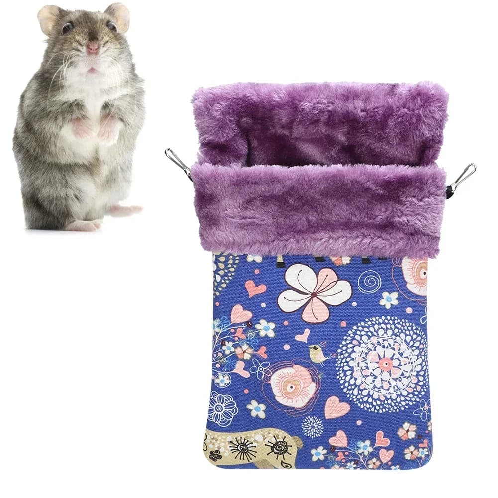 Adding flannel canvas small pets warm crème sleeping bag bed bed for squirrel/cryceto/soaking aliante/visone/Flying SquirrelM