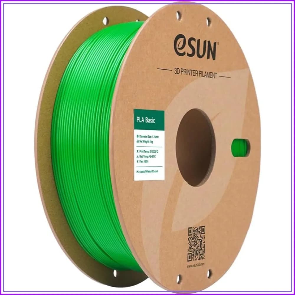 High Speed PLA Filament 1.75mm, 1KG Spool, Green - Fast Printing 3D Printer Filament