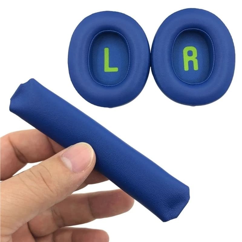 F62C 1Set New Sponge Ear Pads Headband for JR460NC Wireless Gaming Headset