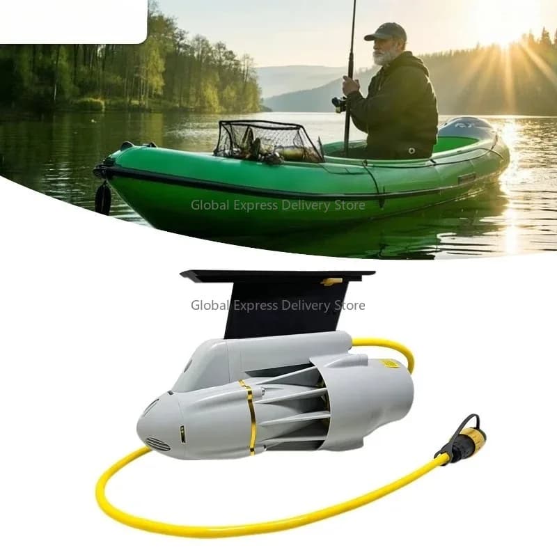Propulsore subacqueo elettrico ad alte prestazioni Elica motore da traina SUP per paddleboard, kayak - potente propulsione
