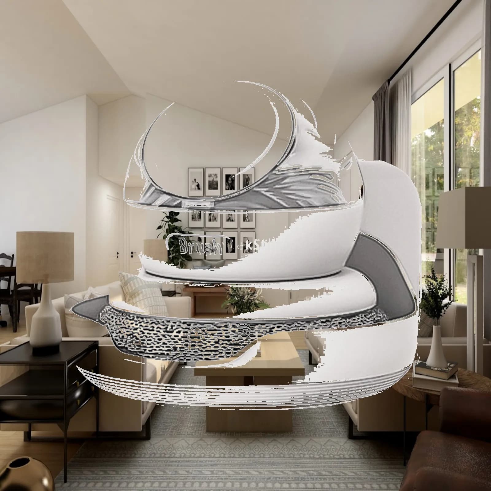 Soap Dispenser Brush Palm Pot Brush Dish Brush Reusable for Dishes Pots Pans