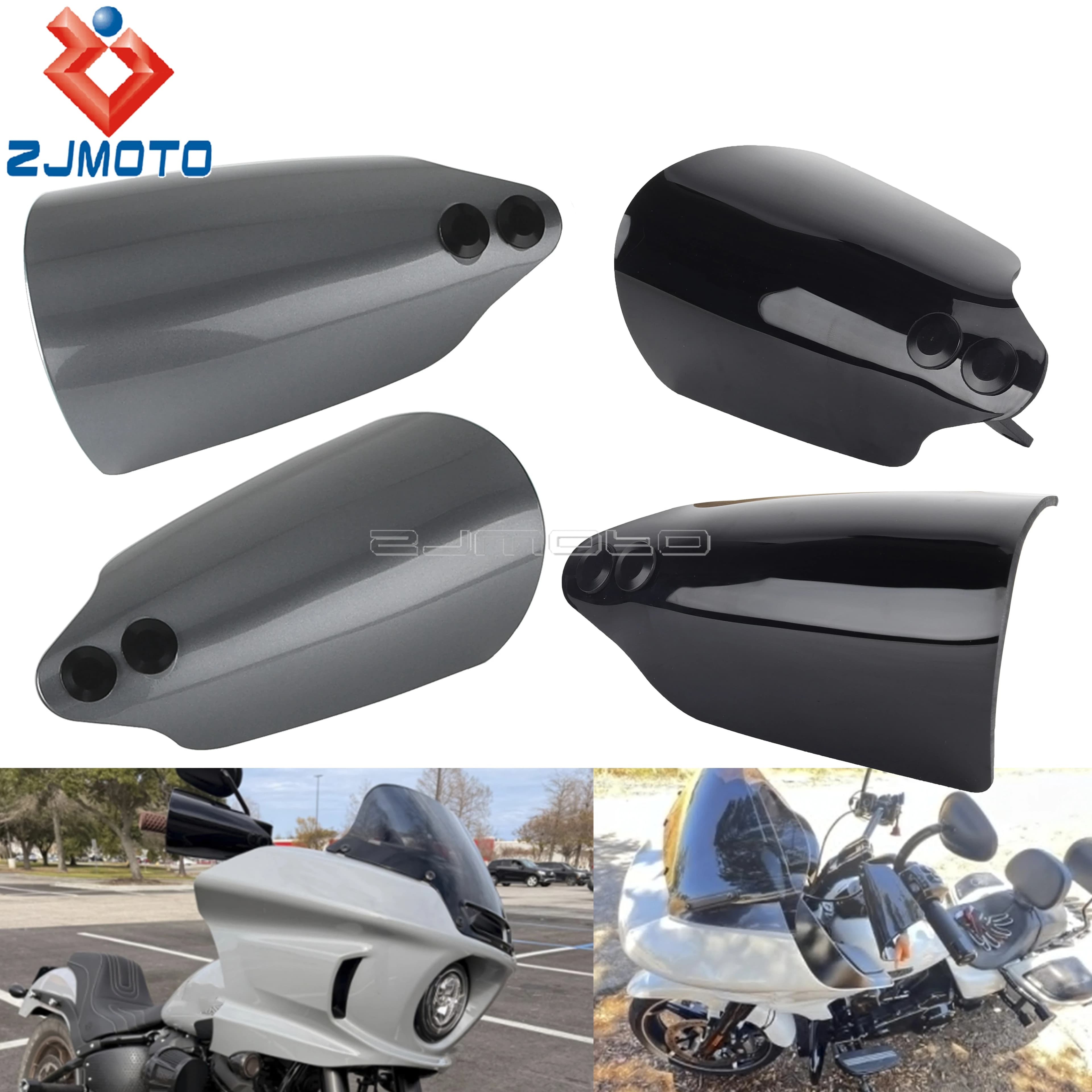 Paramani antivento Protezione antivento per moto per Harley Softail Low Rider ST 117 FXLRST 2022-2023 Deluxe FLDE 2018-2020