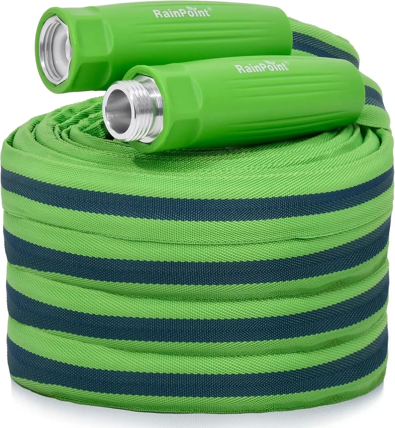 Ultra-Light 100FT Garden Hose, 60% Lighter, Non-Expanding, Anti-Kink, 450PSI Burst, 3/4" Fittings