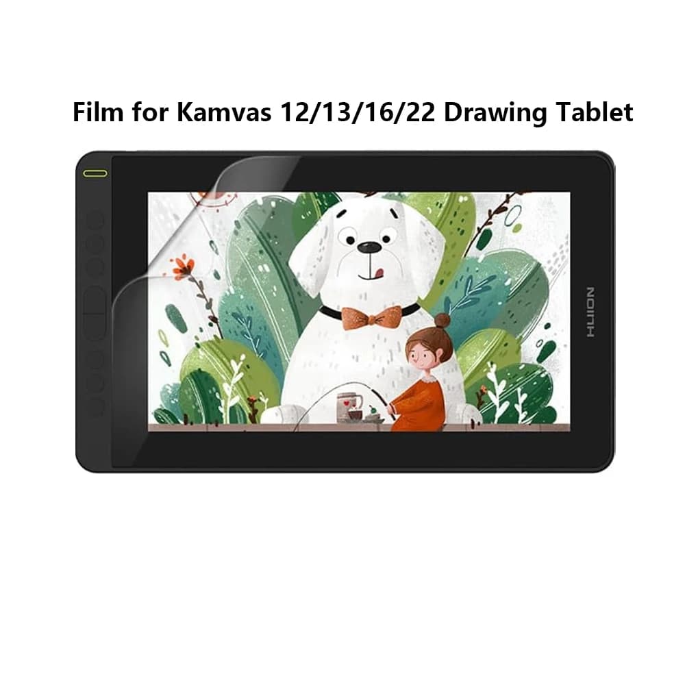 Pellicola protettiva compatibile per tavoletta grafica Huion kamvas 12/13/kamvas 16/22 pellicola opaca per display a penna
